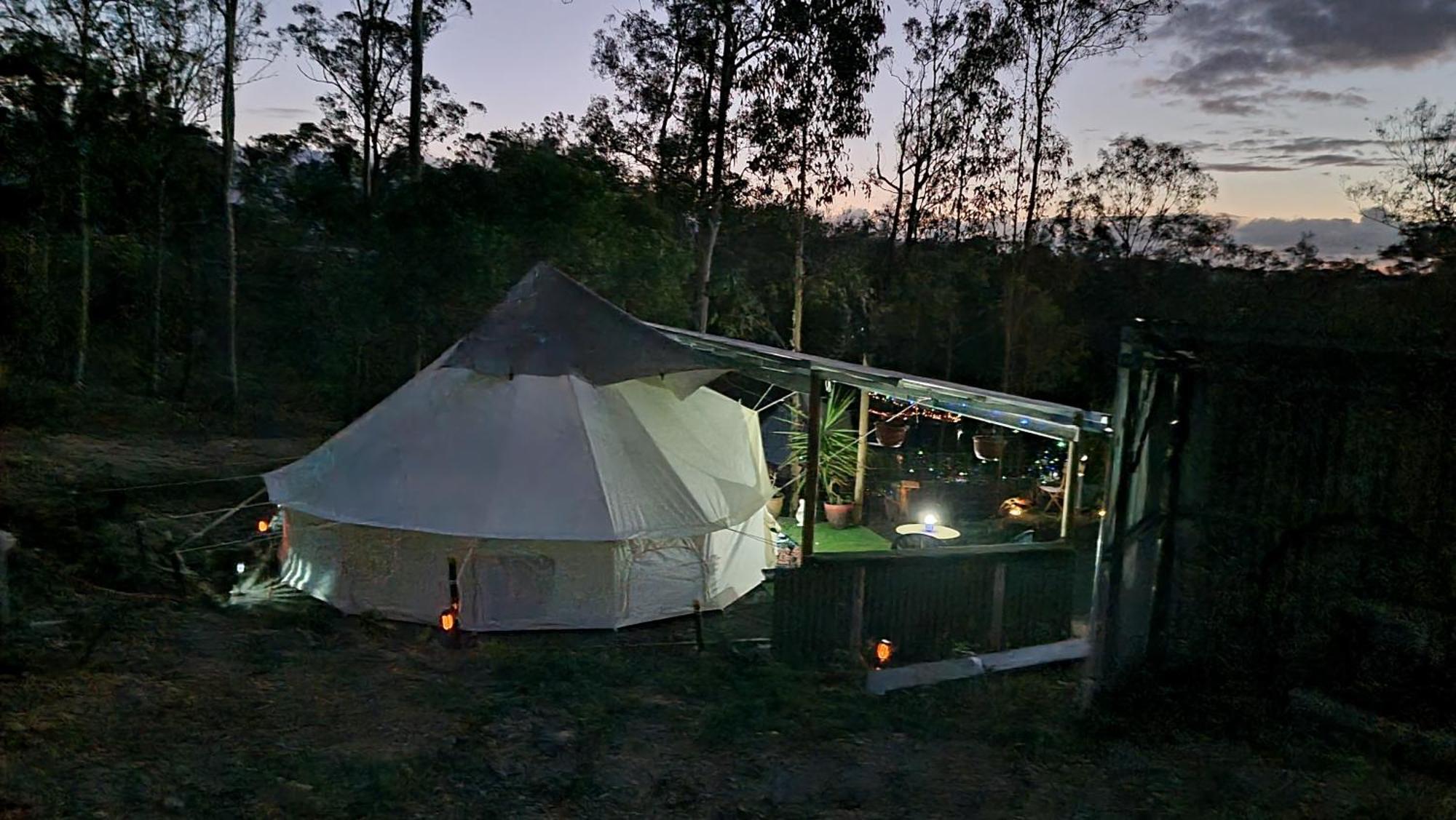 Apartmán Linga Longa Spiritual Retreat Curra Exteriér fotografie